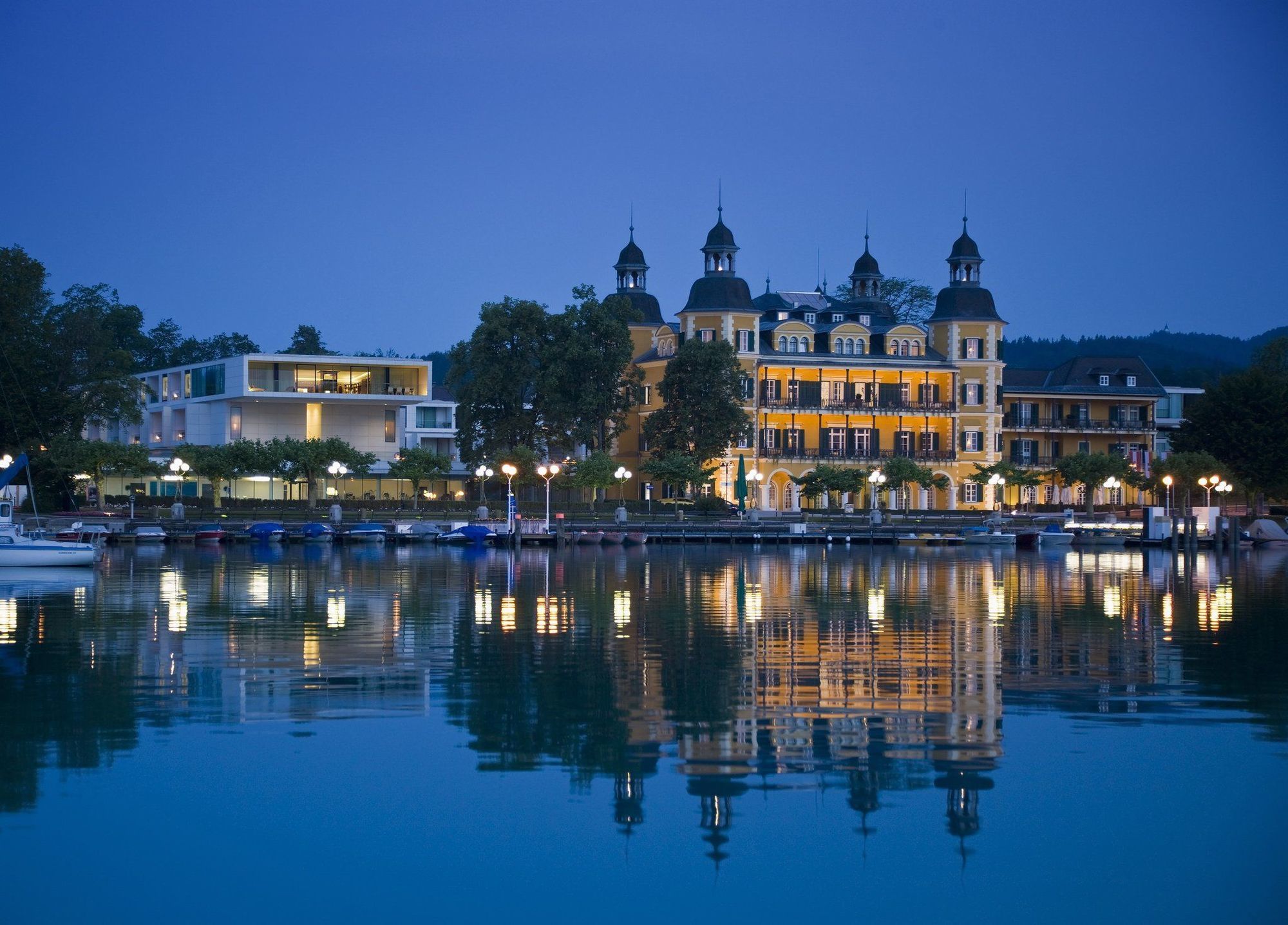 Falkensteiner Schlosshotel Velden - The Leading Hotels Of The World Velden am Wörthersee Eksteriør bilde